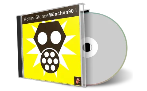 Artwork Cover of Rolling Stones 1990-06-02 CD Munich Audience
