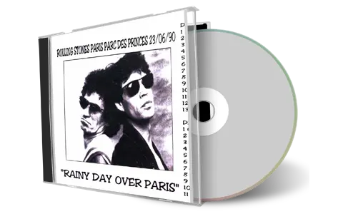 Artwork Cover of Rolling Stones 1990-06-23 CD Paris Audience