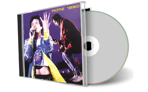 Artwork Cover of Rolling Stones 1990-07-26 CD Rome Audience
