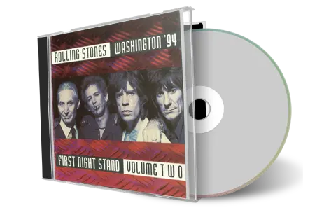 Artwork Cover of Rolling Stones 1994-08-01 CD Washington Audience