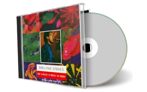 Artwork Cover of Rolling Stones 1994-08-15 CD East Rutherford Audience