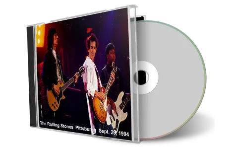 Artwork Cover of Rolling Stones 1994-09-29 CD Pittsburgh Audience