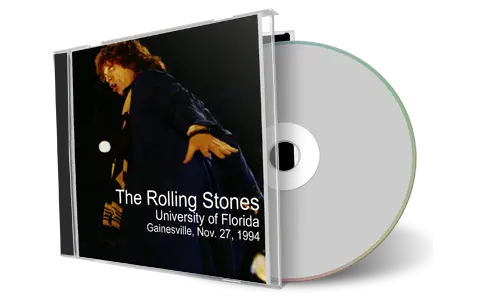 Artwork Cover of Rolling Stones 1994-11-27 CD Gainesville Audience