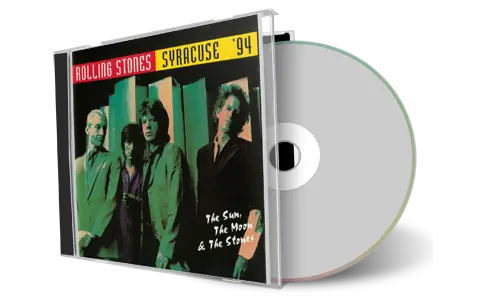 Artwork Cover of Rolling Stones 1994-12-08 CD Syracuse Audience