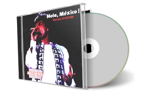 Artwork Cover of Rolling Stones 1995-01-16 CD Mexico City Audience