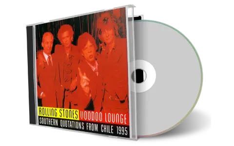 Artwork Cover of Rolling Stones 1995-02-19 CD Santiago Soundboard