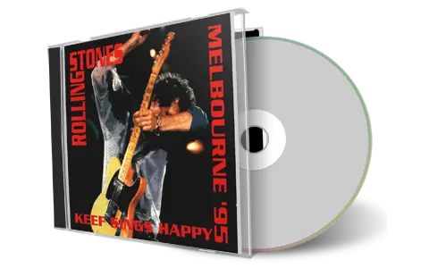 Artwork Cover of Rolling Stones 1995-03-28 CD Melbourne Audience