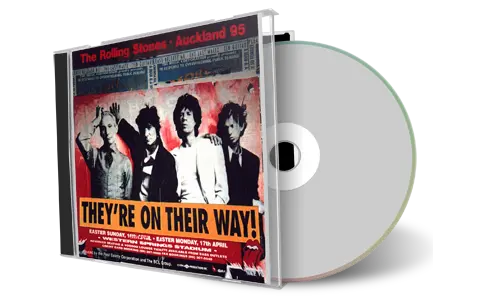 Artwork Cover of Rolling Stones 1995-04-16 CD Auckland Audience