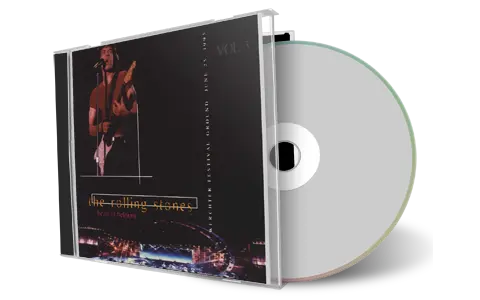 Artwork Cover of Rolling Stones 1995-06-25 CD Werchter Audience