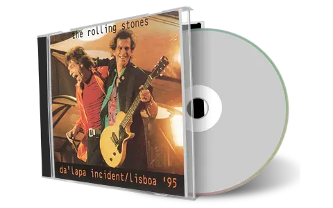 Artwork Cover of Rolling Stones 1995-07-24 CD Lisbon Audience