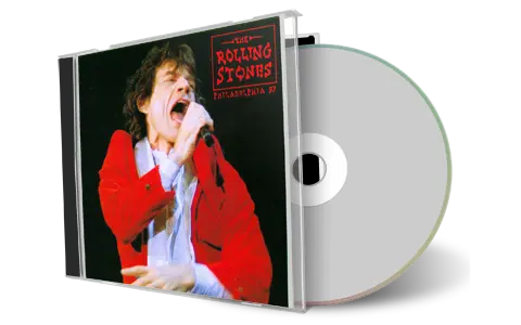 Artwork Cover of Rolling Stones 1997-10-12 CD Philadelphia Audience