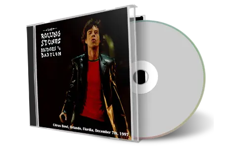 Artwork Cover of Rolling Stones 1997-12-07 CD Orlando Audience