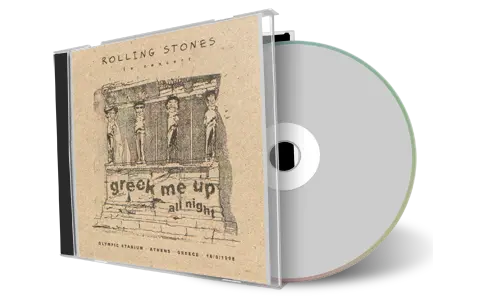 Artwork Cover of Rolling Stones 1998-09-16 CD Athens Audience