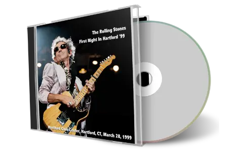 Artwork Cover of Rolling Stones 1999-03-28 CD Hartford Audience