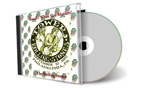 Artwork Cover of Rolling Stones 2002-09-22 CD Upper Darby Audience
