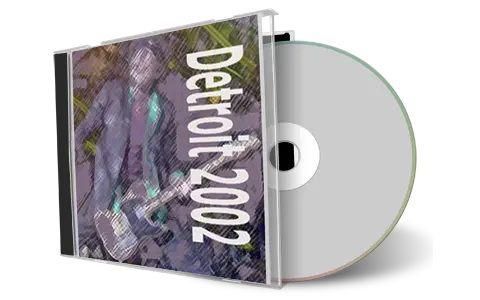 Artwork Cover of Rolling Stones 2002-10-12 CD Detroit Audience