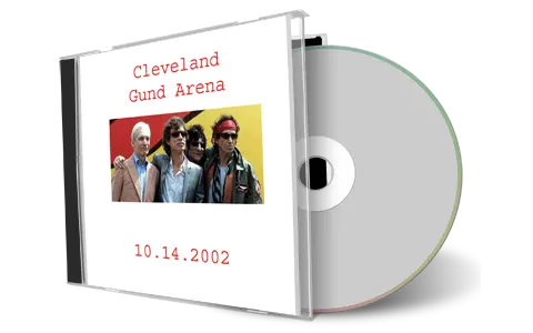 Artwork Cover of Rolling Stones 2002-10-14 CD Cleveland Audience