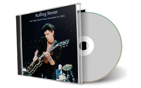 Artwork Cover of Rolling Stones 2002-11-14 CD San Diego Audience