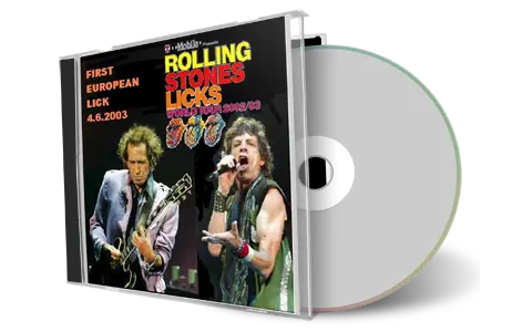 Artwork Cover of Rolling Stones 2003-06-04 CD Munich Audience