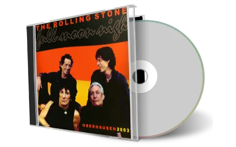 Artwork Cover of Rolling Stones 2003-06-13 CD Oberhausen Audience