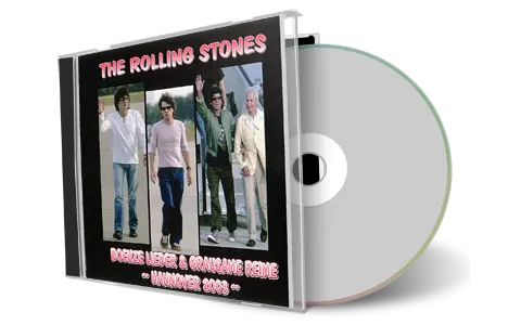 Artwork Cover of Rolling Stones 2003-08-08 CD Hannover Audience