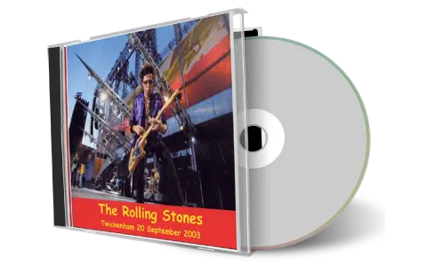 Artwork Cover of Rolling Stones 2003-09-20 CD London Audience