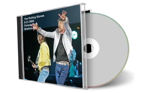 Artwork Cover of Rolling Stones 2005-08-21 CD Boston Audience
