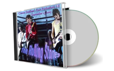 Artwork Cover of Rolling Stones 2005-09-15 CD East Rutherford Audience