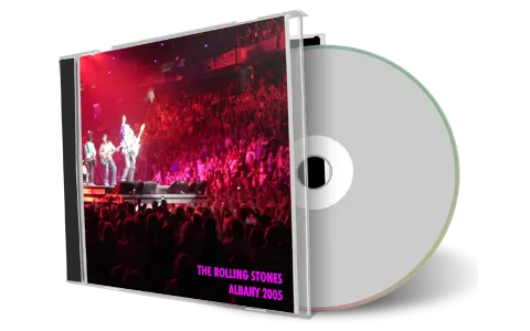 Artwork Cover of Rolling Stones 2005-09-17 CD Albany Audience