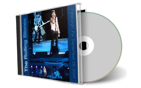 Artwork Cover of Rolling Stones 2005-09-28 CD Pittsburgh Audience