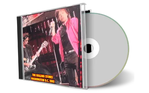 Artwork Cover of Rolling Stones 2005-10-03 CD Washington Audience