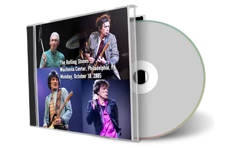 Artwork Cover of Rolling Stones 2005-10-10 CD Philadelphia Audience