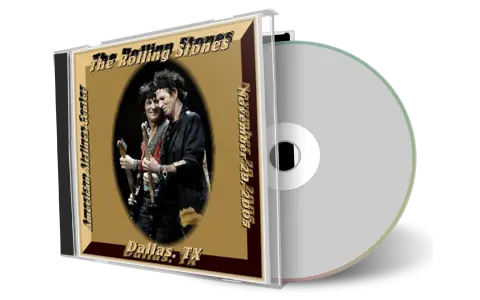 Artwork Cover of Rolling Stones 2005-11-29 CD Dallas Audience
