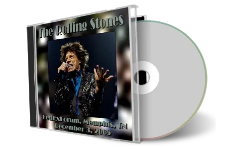 Artwork Cover of Rolling Stones 2005-12-03 CD Memphis Audience