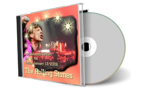 Artwork Cover of Rolling Stones 2006-01-13 CD Boston Audience