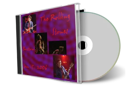 Artwork Cover of Rolling Stones 2006-01-15 CD Boston Audience