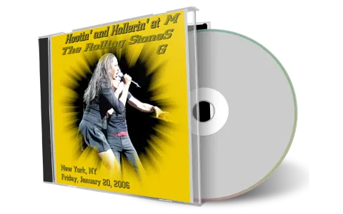 Artwork Cover of Rolling Stones 2006-01-20 CD New York Audience