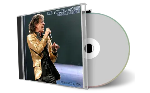 Artwork Cover of Rolling Stones 2006-02-01 CD Baltimore Audience