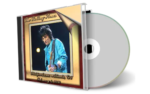 Artwork Cover of Rolling Stones 2006-02-08 CD Atlanta Audience