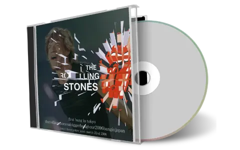Artwork Cover of Rolling Stones 2006-03-22 CD Tokyo Soundboard