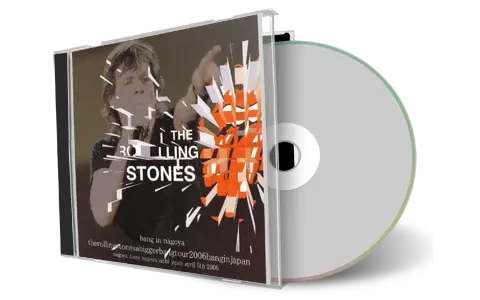 Artwork Cover of Rolling Stones 2006-04-05 CD Nagoya Soundboard