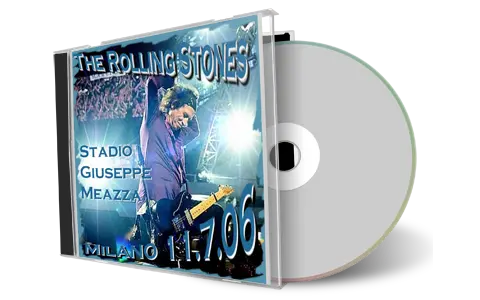 Artwork Cover of Rolling Stones 2006-07-11 CD Milan Audience
