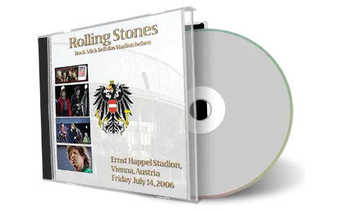 Artwork Cover of Rolling Stones 2006-07-14 CD Vienna Audience