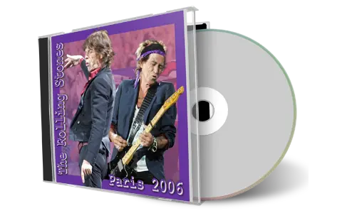 Artwork Cover of Rolling Stones 2006-07-28 CD Paris Audience