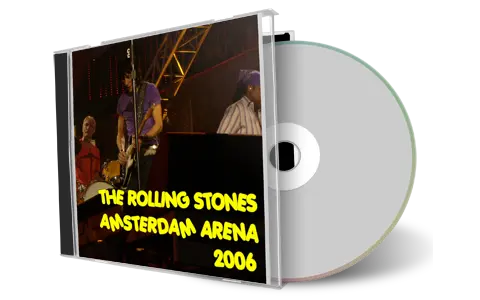 Artwork Cover of Rolling Stones 2006-07-31 CD Amsterdam Audience