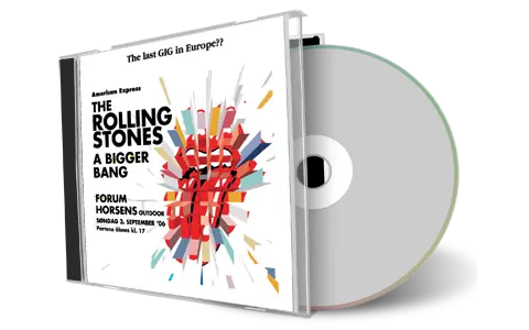 Artwork Cover of Rolling Stones 2006-09-03 CD Horsens Audience