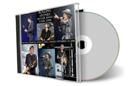 Artwork Cover of Rolling Stones 2006-09-23 CD Halifax Audience
