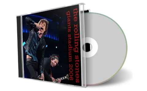 Artwork Cover of Rolling Stones 2006-09-27 CD East Rutherford Audience