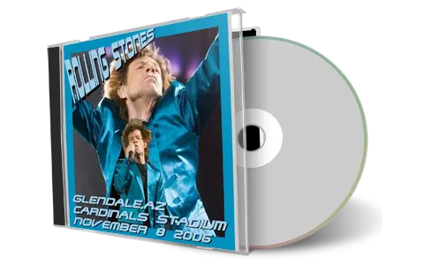 Artwork Cover of Rolling Stones 2006-11-08 CD Glendale Audience