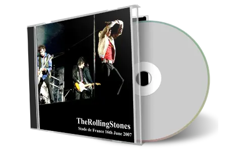 Artwork Cover of Rolling Stones 2007-06-16 CD Paris Audience